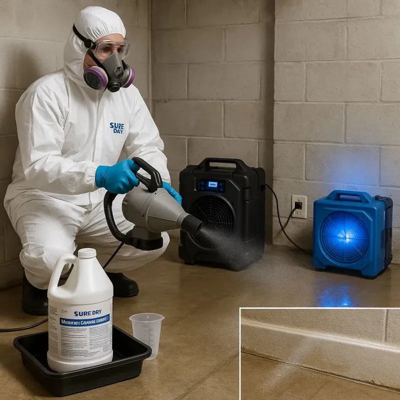 Sanitization and Odor Removal process in Ladd, IL